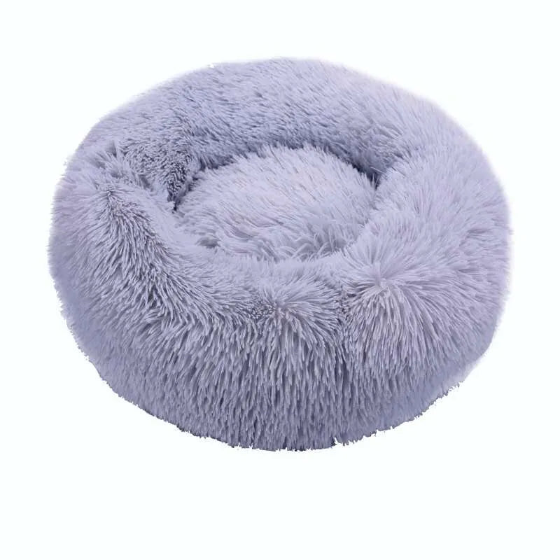 Soothing dog bed, washable, ideal for all dog sizes.